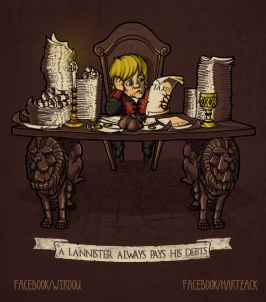 A Lannister always pays his debts