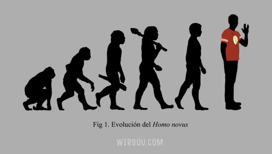 ciencia, humor, divertido, gracioso, evolución, big bang theory, sheldon cooper, homo sapiens, homo novus, darwin